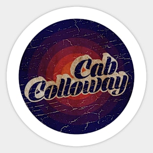 CAB COLLOWAY - VINTAGE BLURN CIRCLE Sticker